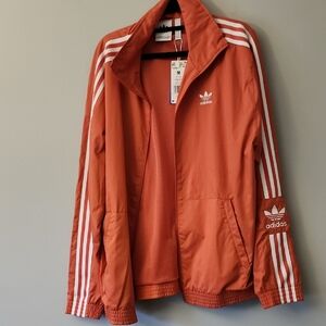 Adidas Men's Orange Jacket